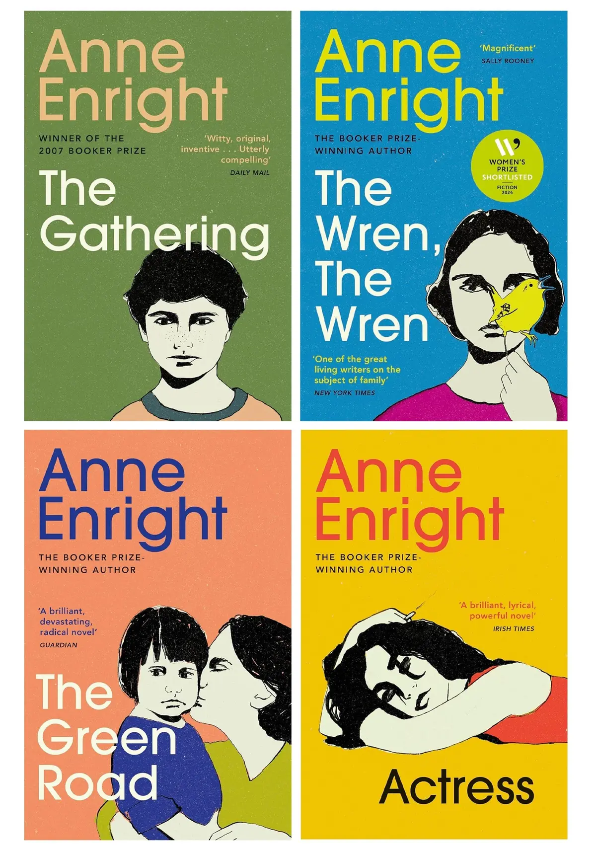Damaged - Anne Enright 4 Books Collection Set - Fiction - Paperback - T 37 1