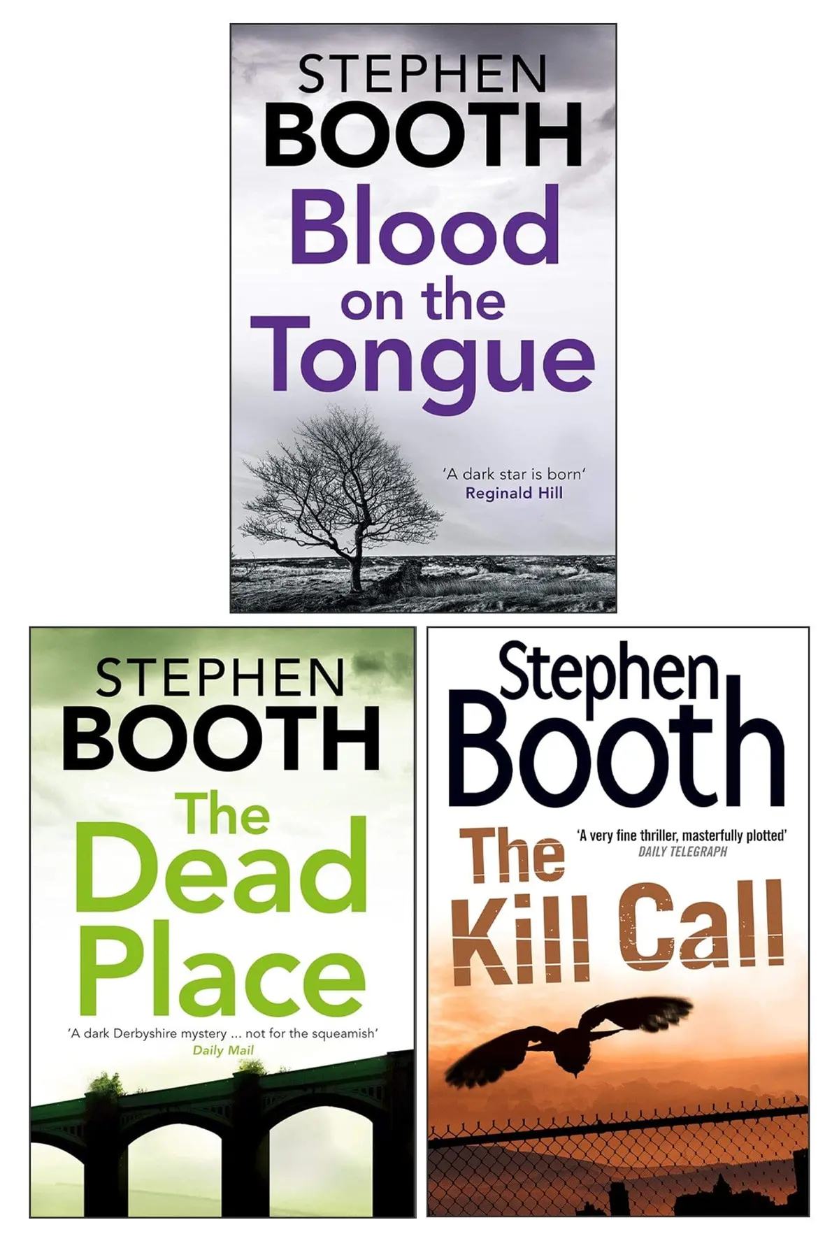 Cooper And Fry Series (Book 3,6&9) By Stephen Booth 3 Books Collection Set - Fiction - Paperback 1