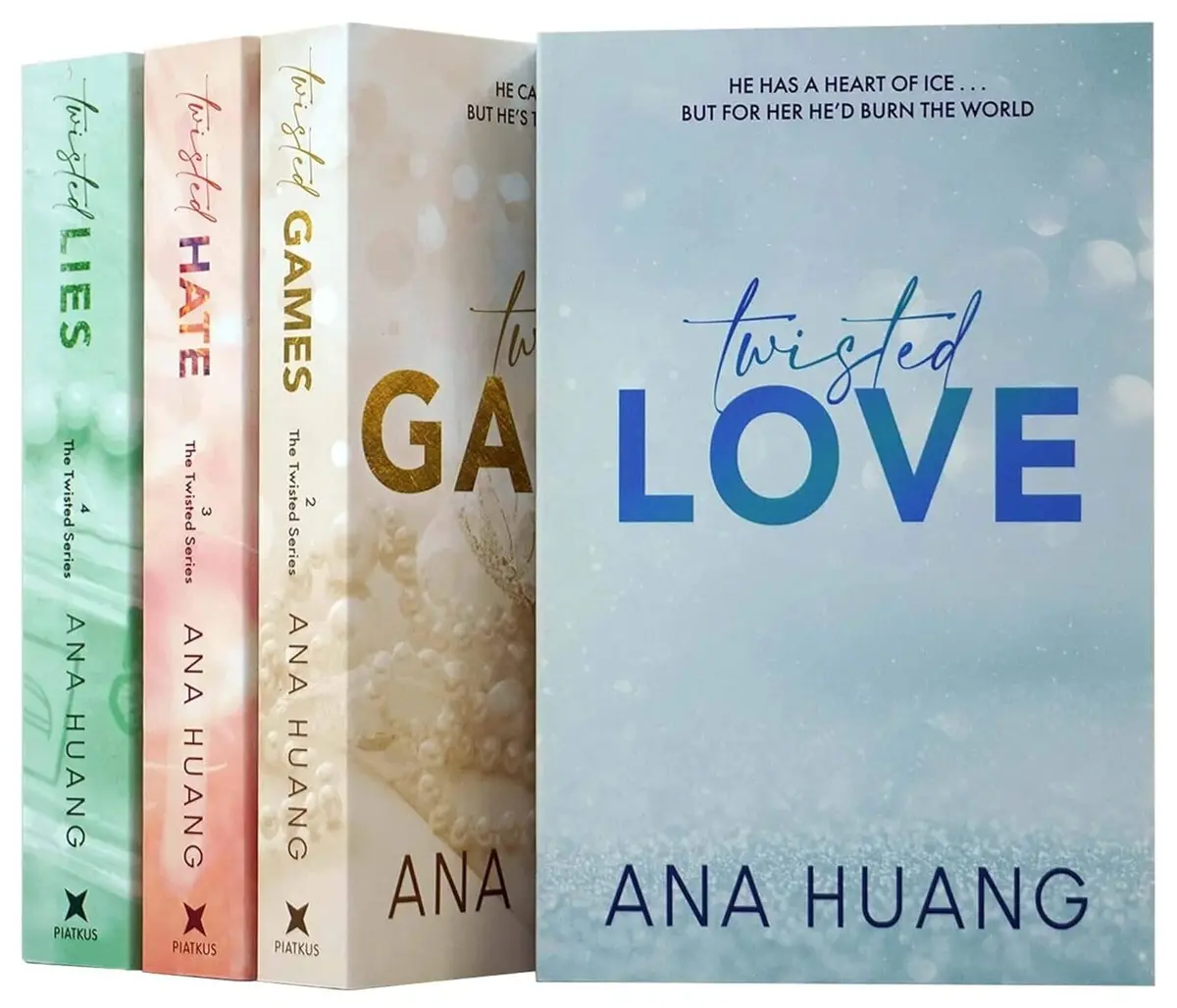 Twisted Series By Ana Huang 4 Books Collection Set - Fiction - Paperback 1