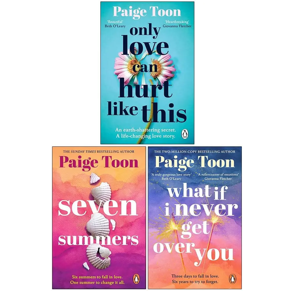 Paige Toon Collection (Only Love Can Hurt Like This, Seven Summers & What If I Never Get Over You) 3 Books Set - Fiction - Paperback 1