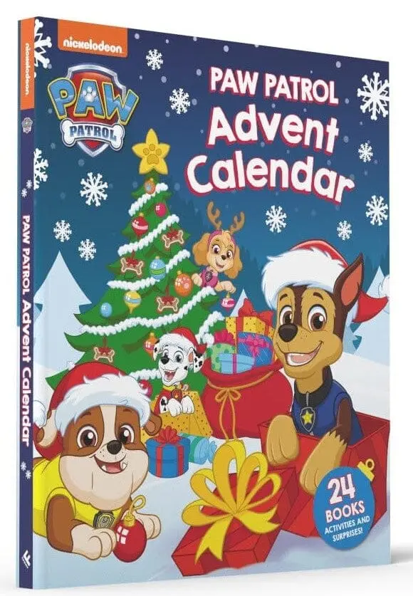 Paw Patrol Advent Calendar 24 Books, Activities And Surprises! - Ages 3+ - Paperback 1