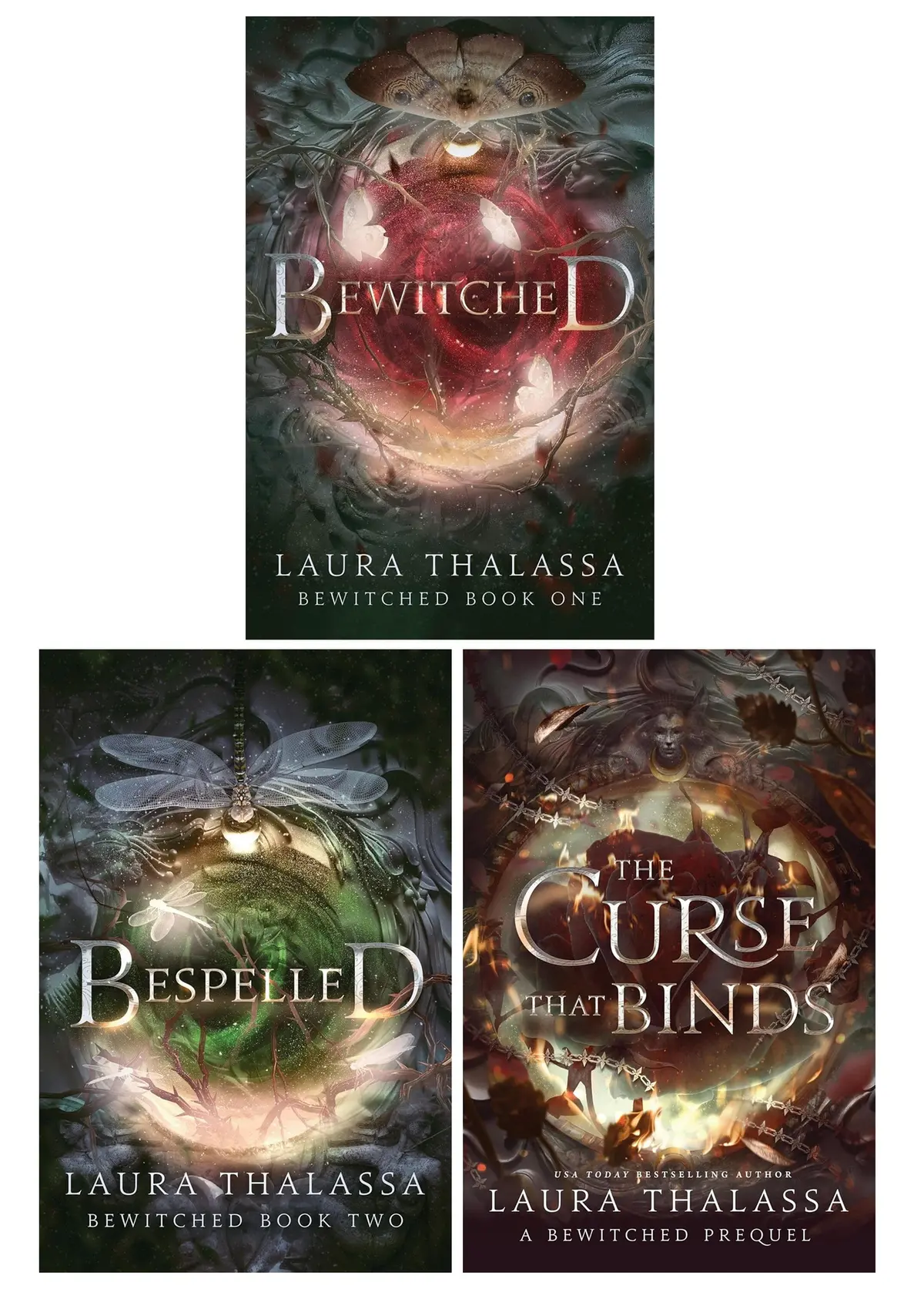The Bewitched Series By Laura Thalassa 3 Books Collection Set - Fiction - Paperback 1