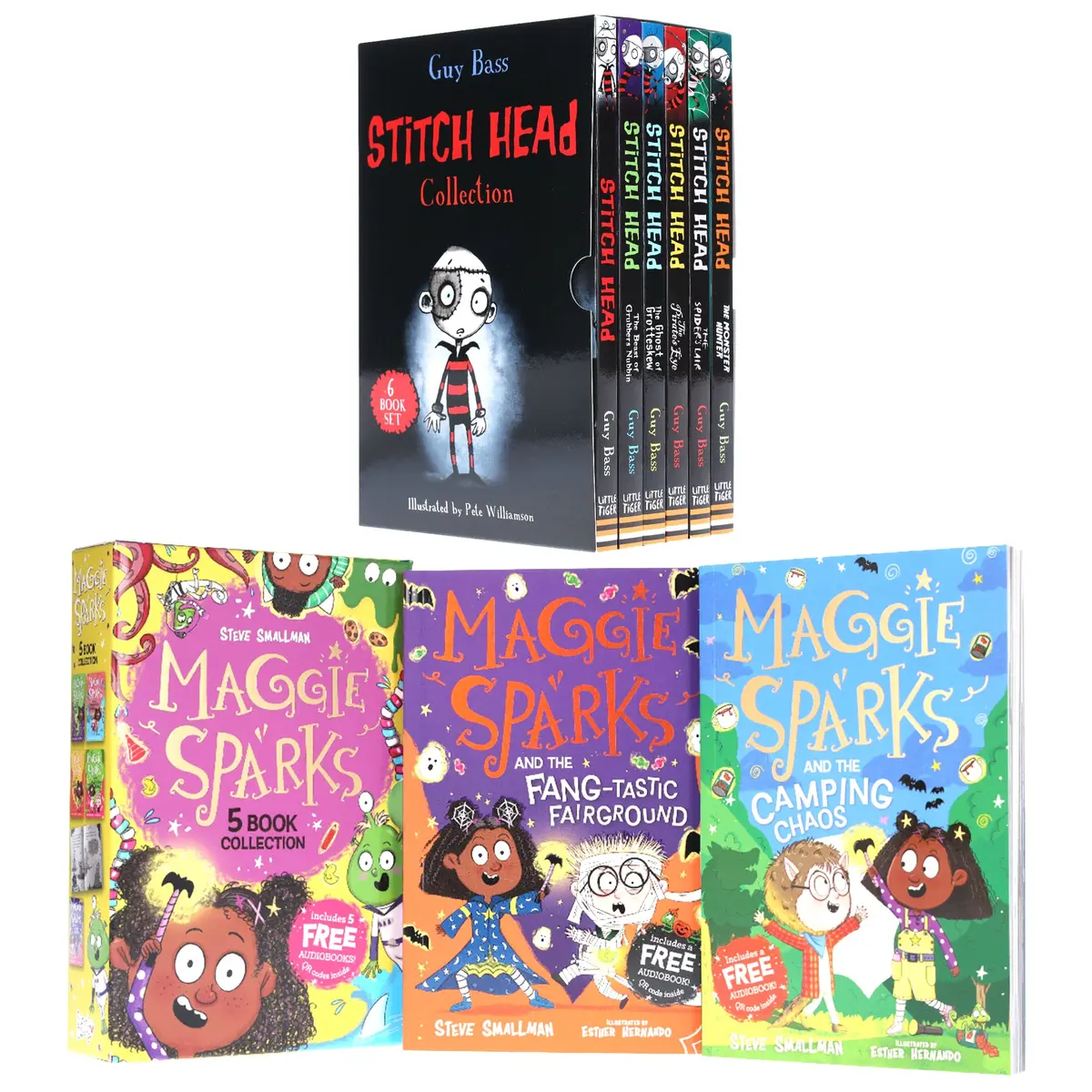 Stitch Head & Maggie Sparks: 13 Books Collection Set - Ages 5-14 - Paperback 1