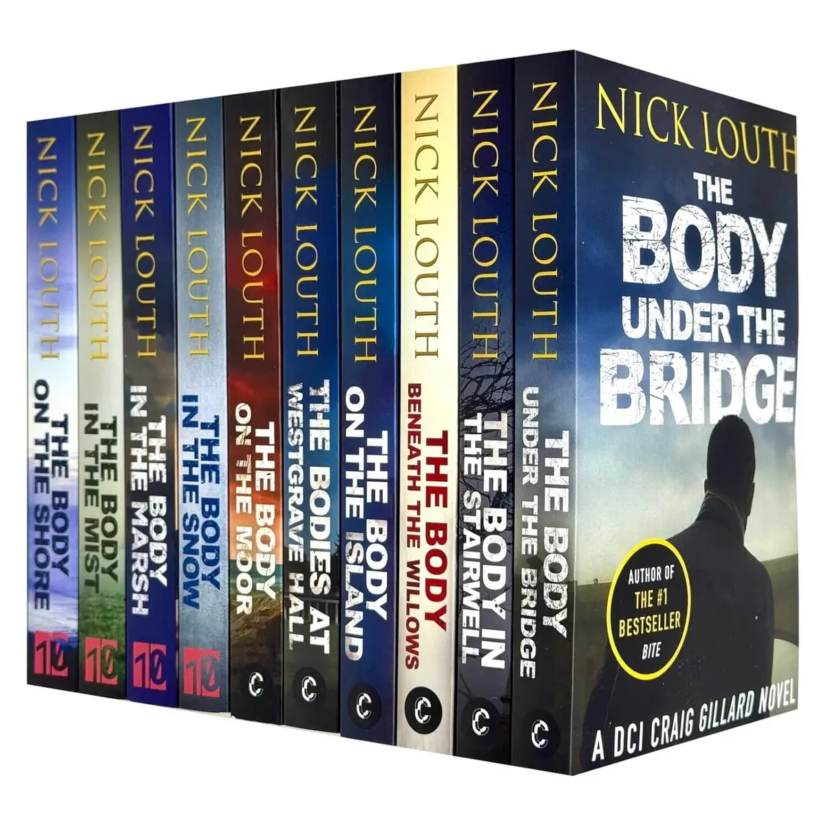 Dci Craig Gillard Crime Thrillers By Nick Louth 10 Books Collection Set - Fiction - Paperback 1