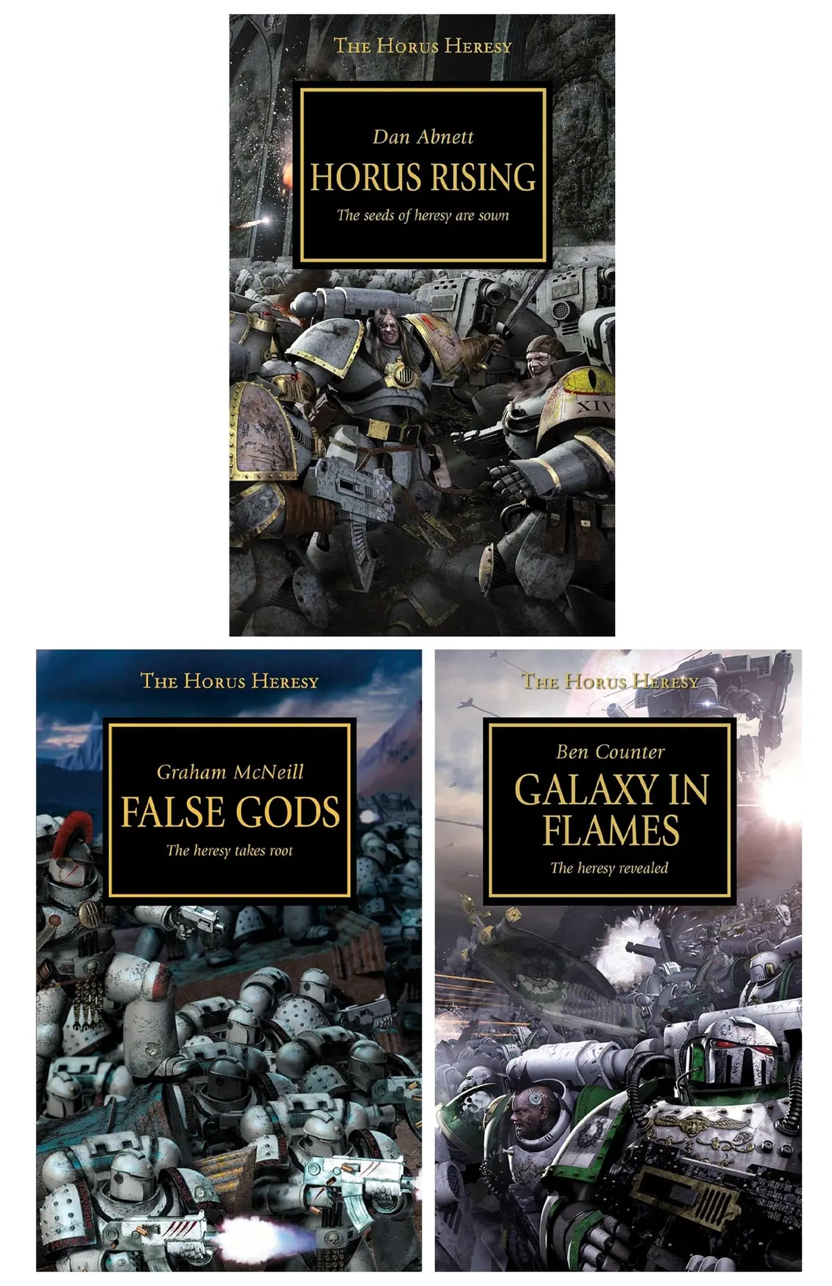 The Horus Heresy Series 3 Books Collection Set - Fiction - Paperback 1