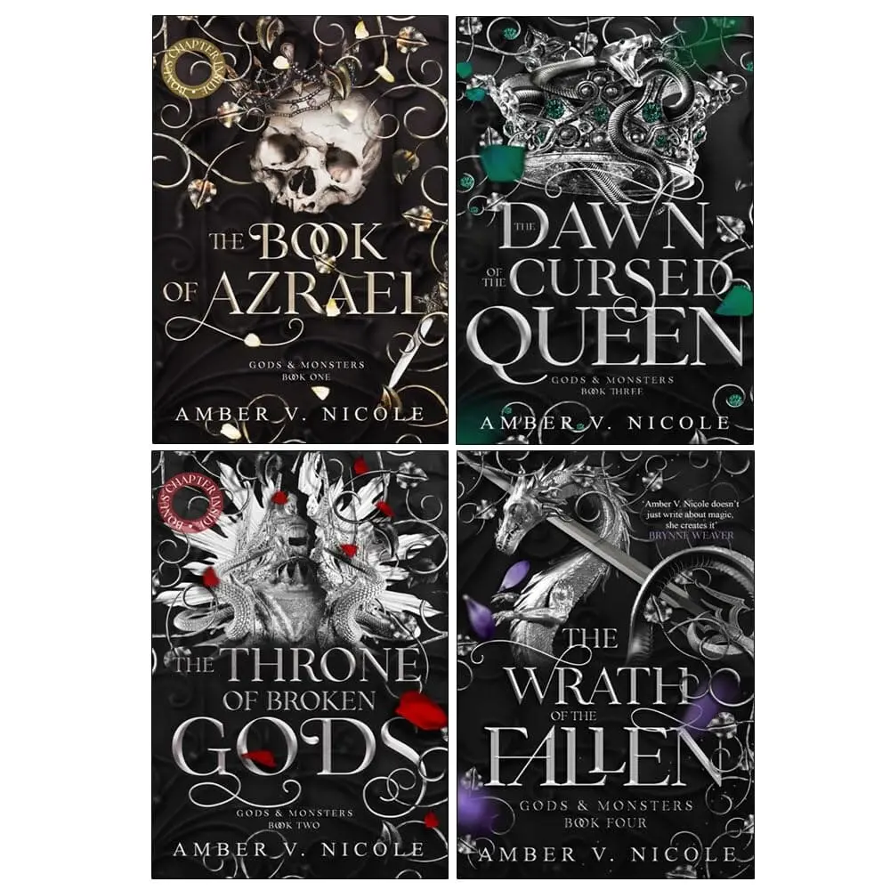 Gods & Monsters Series By Amber V. Nicole 4 Books Collection Set - Fiction - Paperback 1