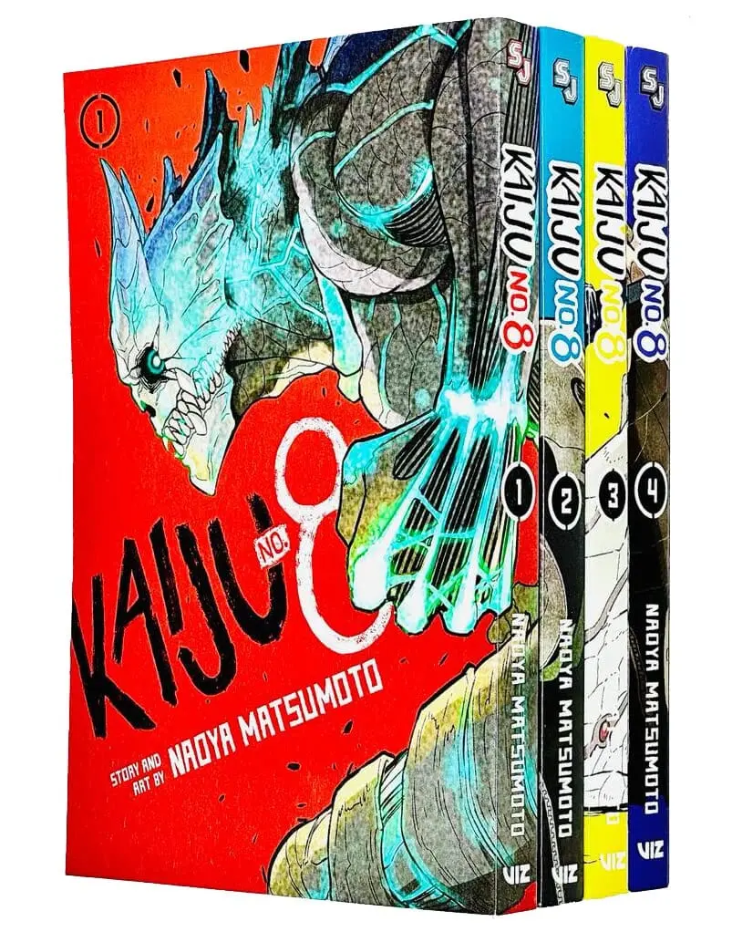 Kaiju No. 8 Series (Vol. 1-4) By Naoya Matsumoto 4 Books Collection Set - Manga - Paperback 1