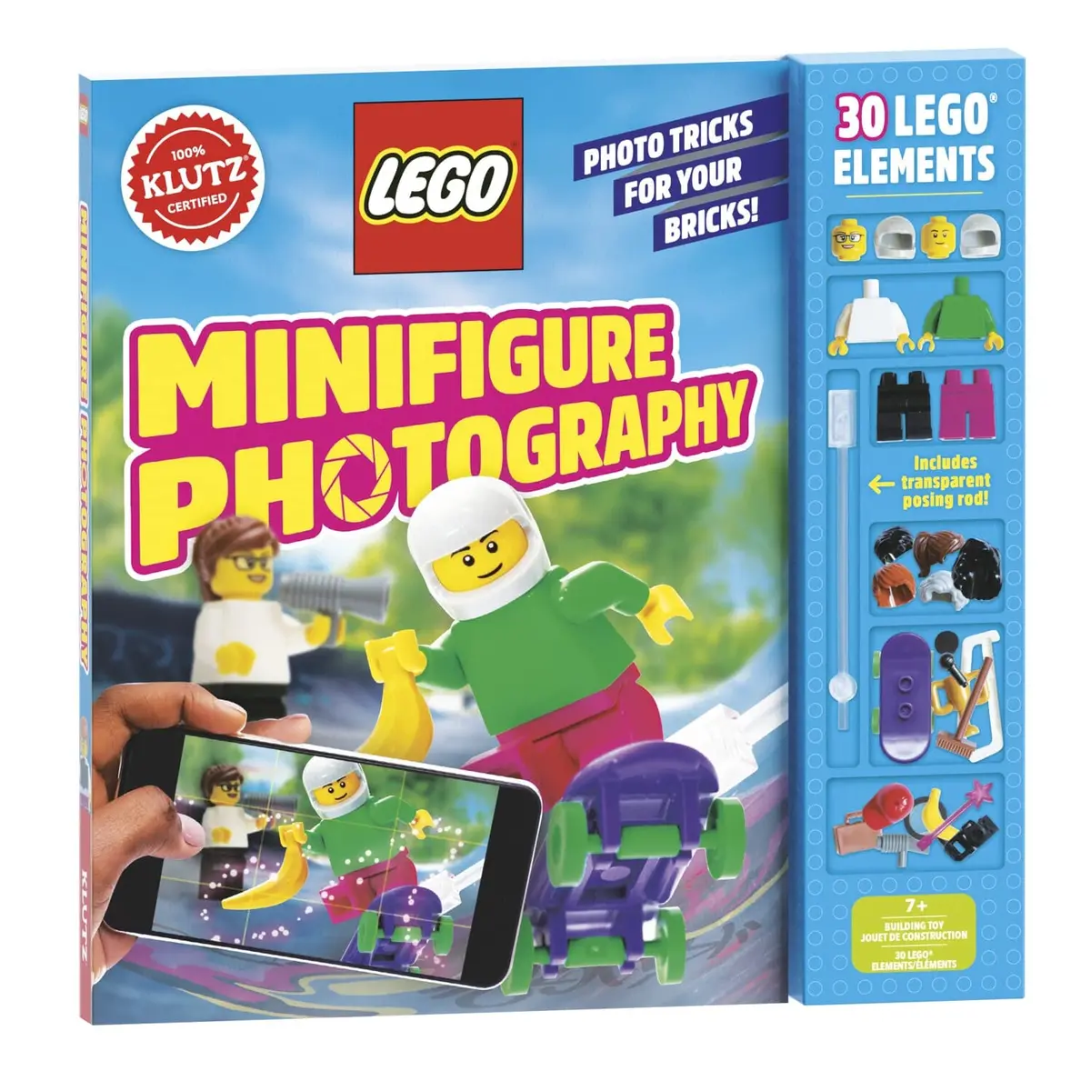 Lego Minifigure Photography: Photo Tricks For Your Bricks! - Ages 7-10 - Hardback 1