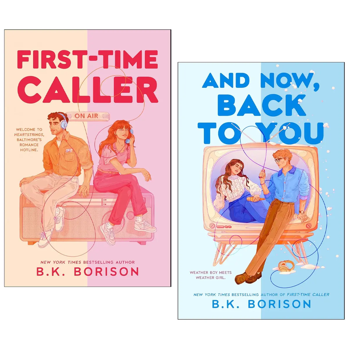Heartstrings Series By B.K. Borison 2 Books Collection Set - Fiction - Paperback 1