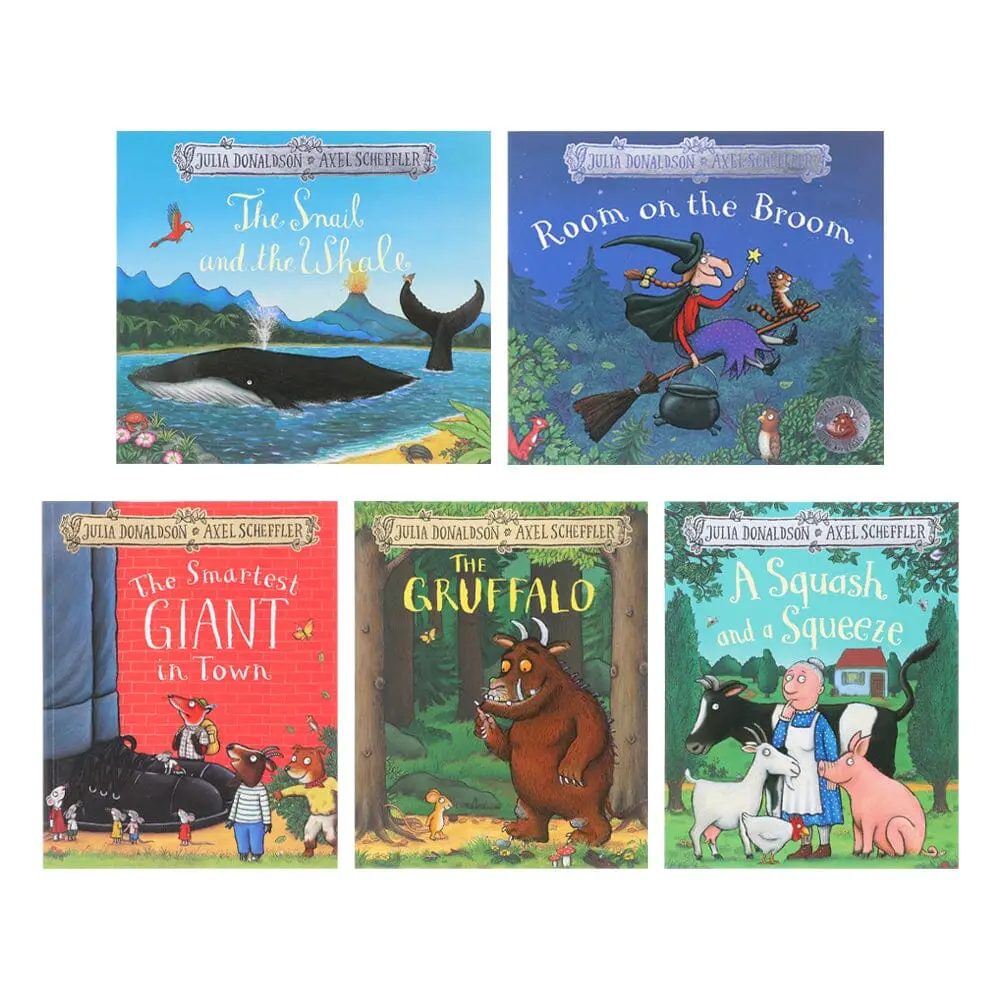 Julia Donaldson Story Collection Illustrated 5 Picture Books Set - Age 5-7 - Paperback 1
