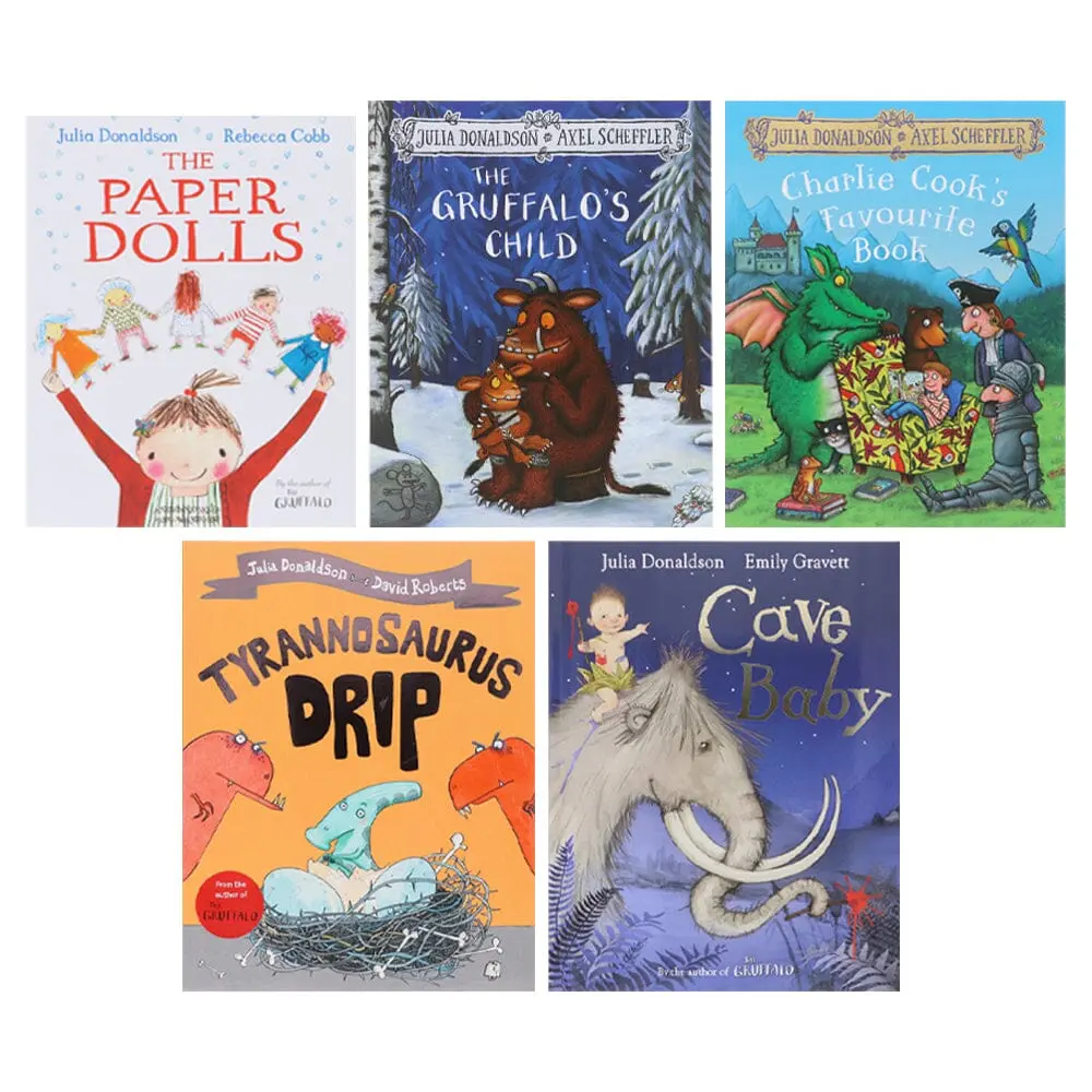 Julia Donaldson Collection Illustrated 5 Picture Books Set - Age 5-7 - Paperback 1