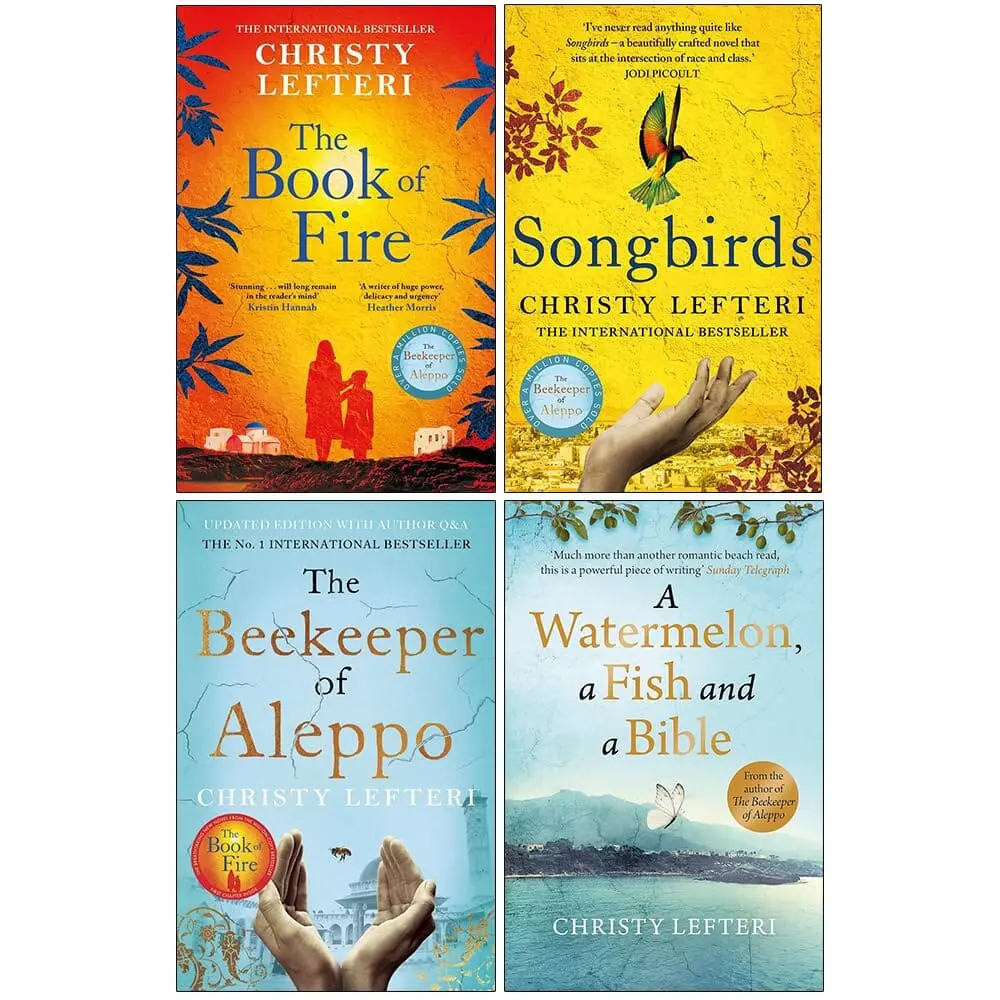 The Beekeeper Of Aleppo By Christy Lefteri 4 Books Collection Set - Fiction - Paperback 1