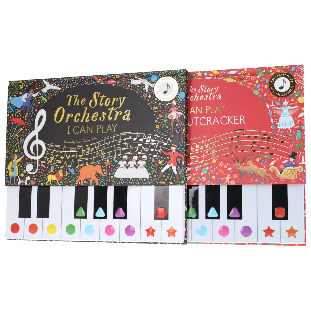 The Story Orchestra Series (I Can Play & The Nutcracker) Learn 8 Easy Pieces From The Series! 2 Books Collection Set - Ages 4-7 - Hardback 1