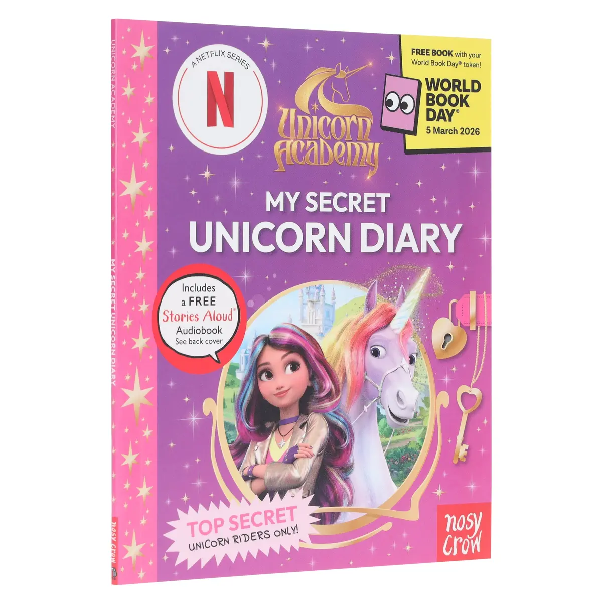 Unicorn Academy: My Secret Unicorn Diary: A World Book Day 2026 Mini Book (Includes A Free Audiobook) - Ages 4-7 - Paperback 1