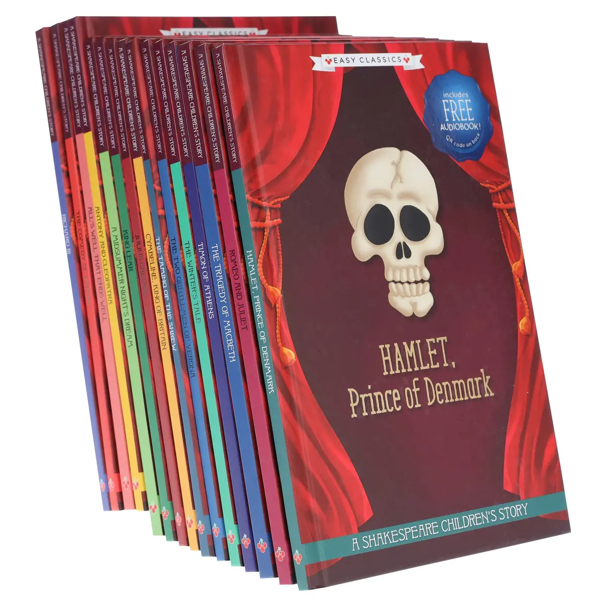 A Shakespeare Easy Classics Children's Stories 15 Books Collection Set With Free Audiobook! - Ages 7+ - Hardback 1