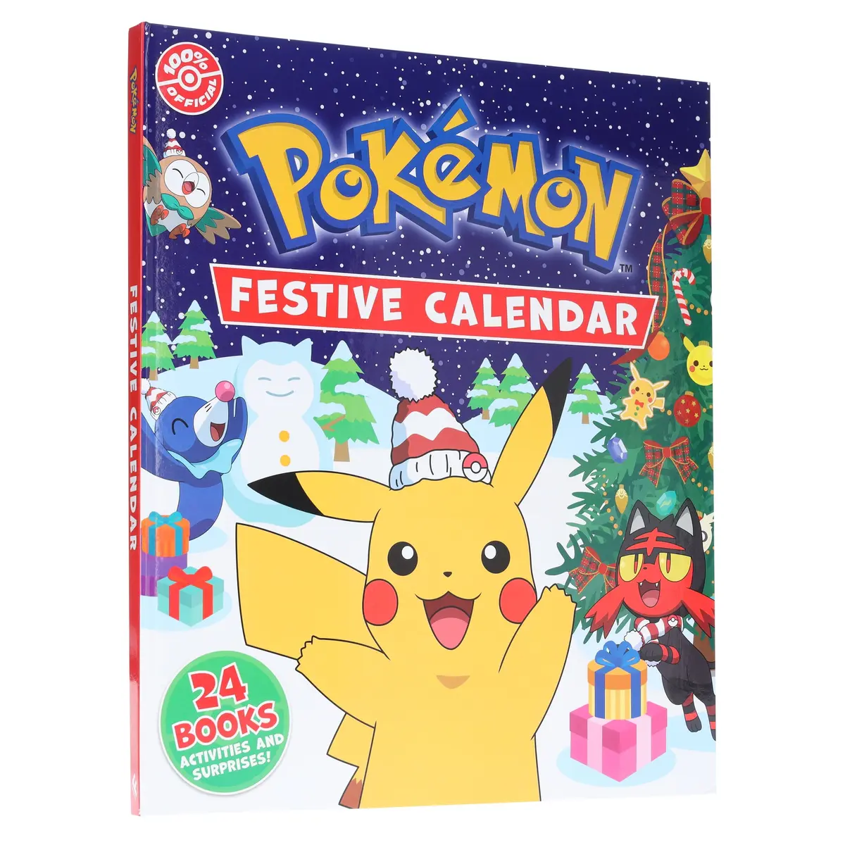 Pokemon: Festive Calendar: A Festive Collection Of 24 Books! Activities And Surprises! - Ages 6+ - Hardback 1