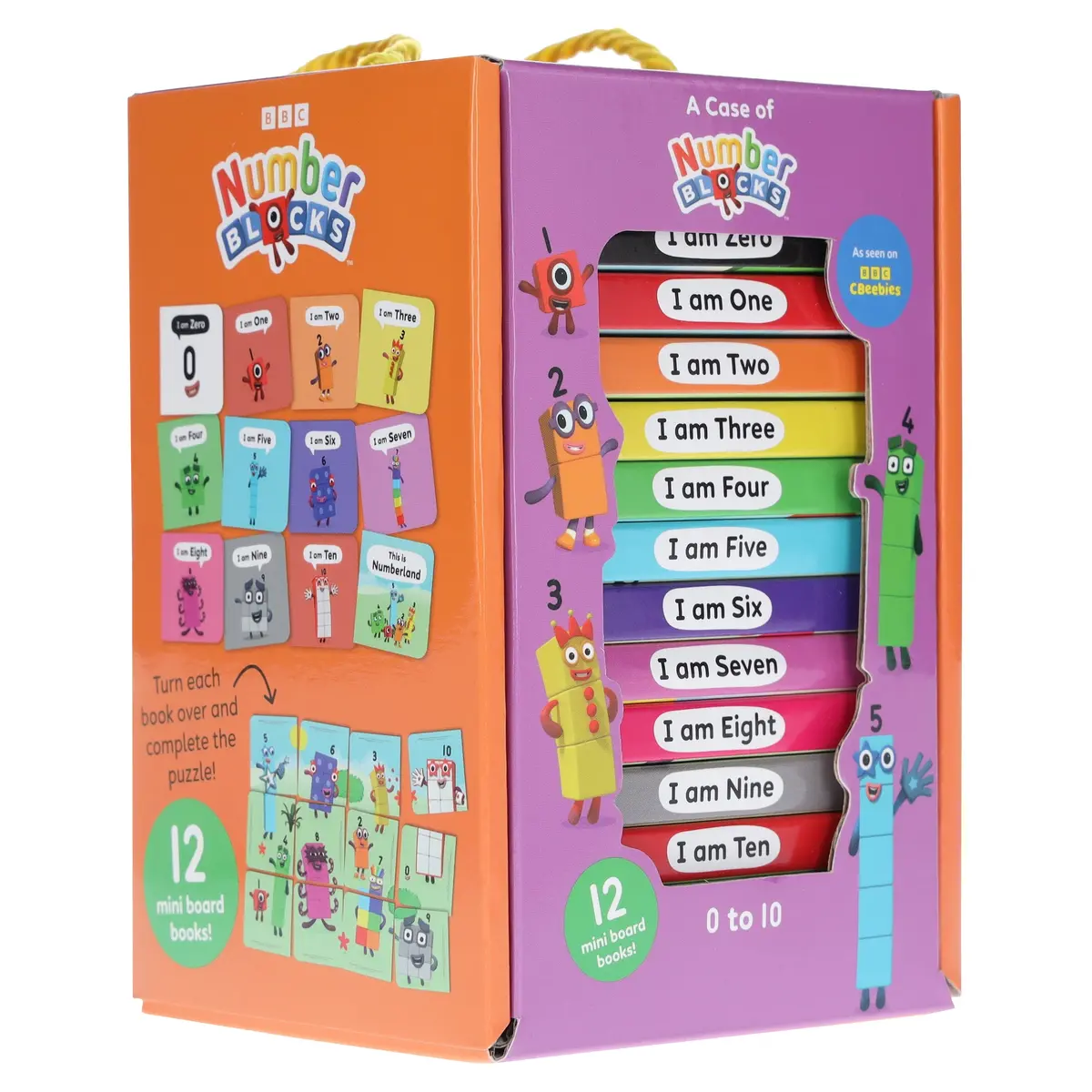 A Case Of Numberblocks 12 Mini Books Collection Box Set - Ages 0-5 - Board Book 1