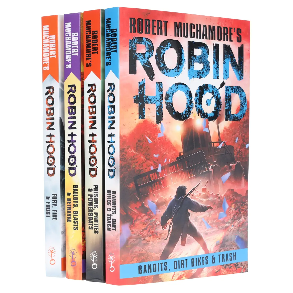 Robin Hood Series (Vol 6-9) By Robert Muchamore 4 Books Collection Set - Ages 12-17 - Paperback 1