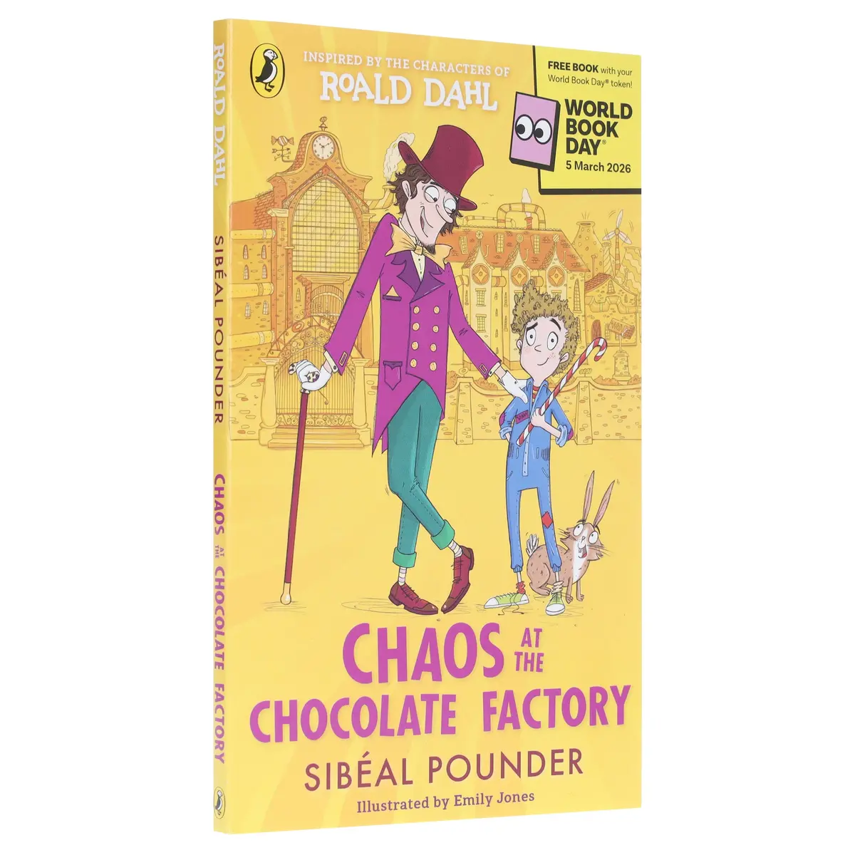 Chaos At The Chocolate Factory: World Book Day 2026 By Roald Dahl & Sibéal Pounder - Ages 7-11 - Paperback 1