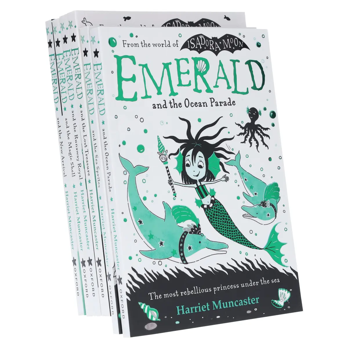 Emerald Series Book 1-6 (World Of Isadora Moon) By Harriet Muncaster: 6 Books Collection Set - Ages 5-7 - Paperback 1