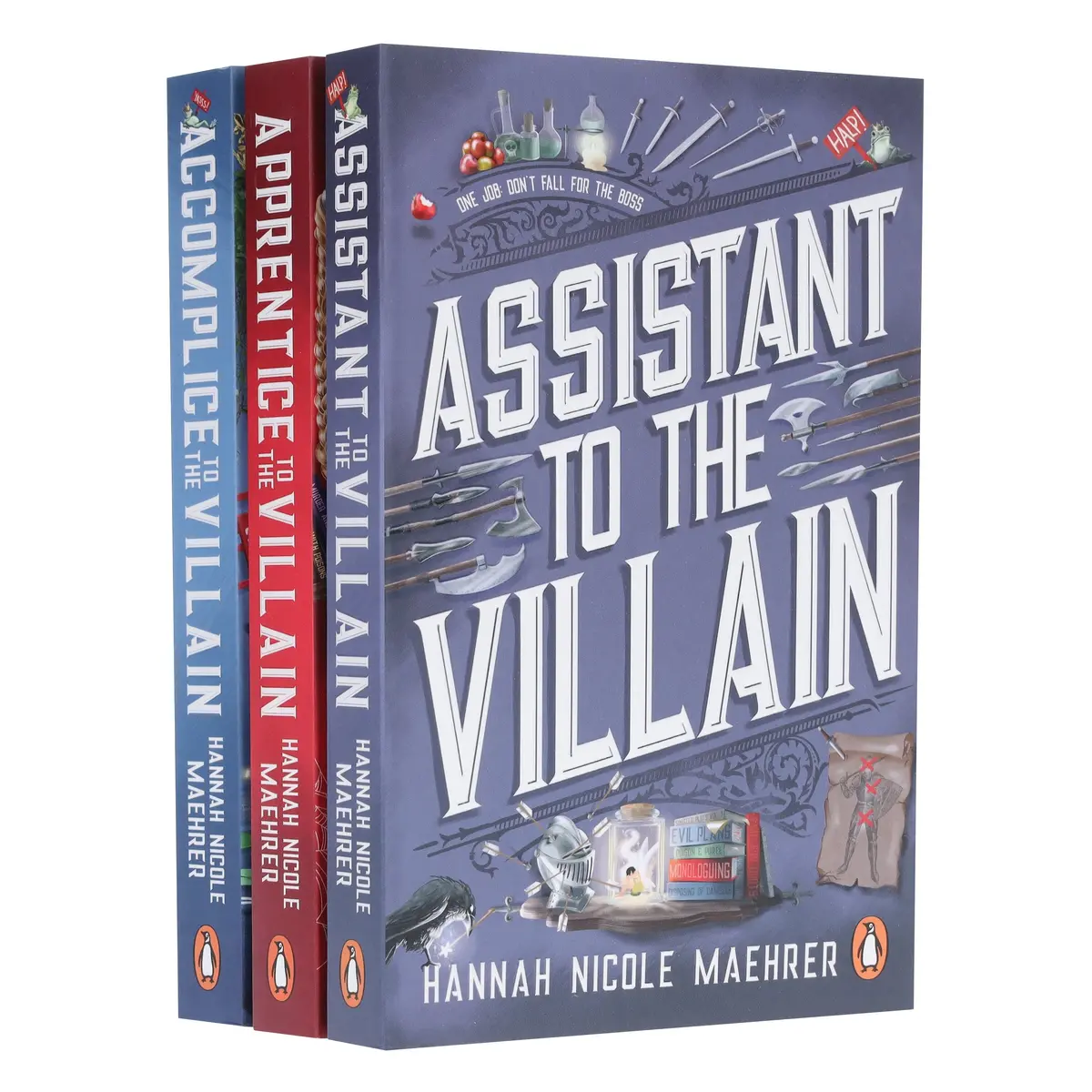 Assistant To The Villain Series By Hannah Nicole Maehrer 3 Books Collection Set - Fiction - Paperback 1