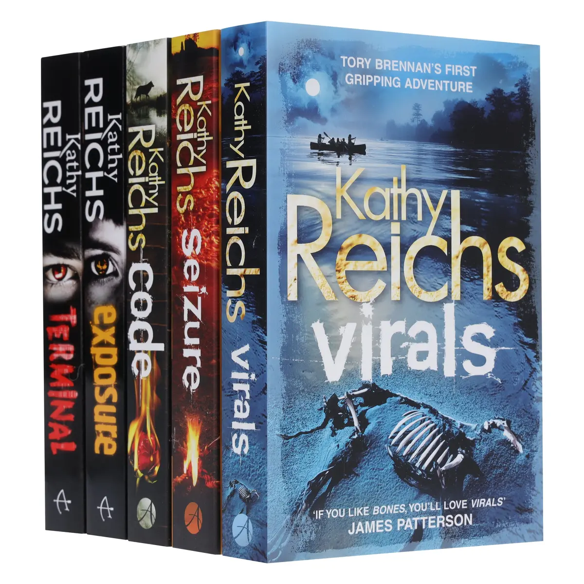Kathy Reichs Virals Series 5 Books Collection Set - Ages 12-17 - Paperback 1