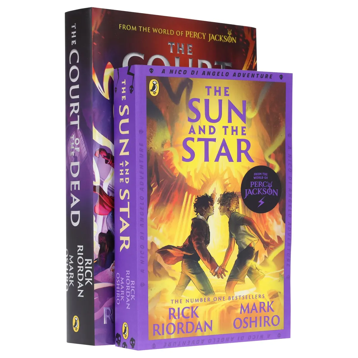 A Nico Di Angelo Adventures Series By Rick Riordan & Mark Oshiro 2 Books Collection Set - Ages 9-17 - Paperback/Hardback 1