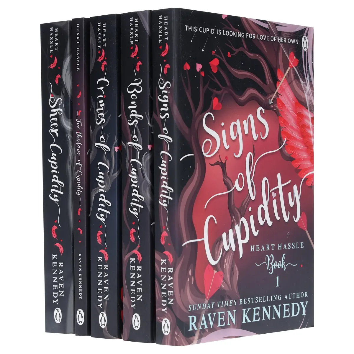Heart Hassle Series By Raven Kennedy 5 Books Collection Set - Fiction - Paperback 1