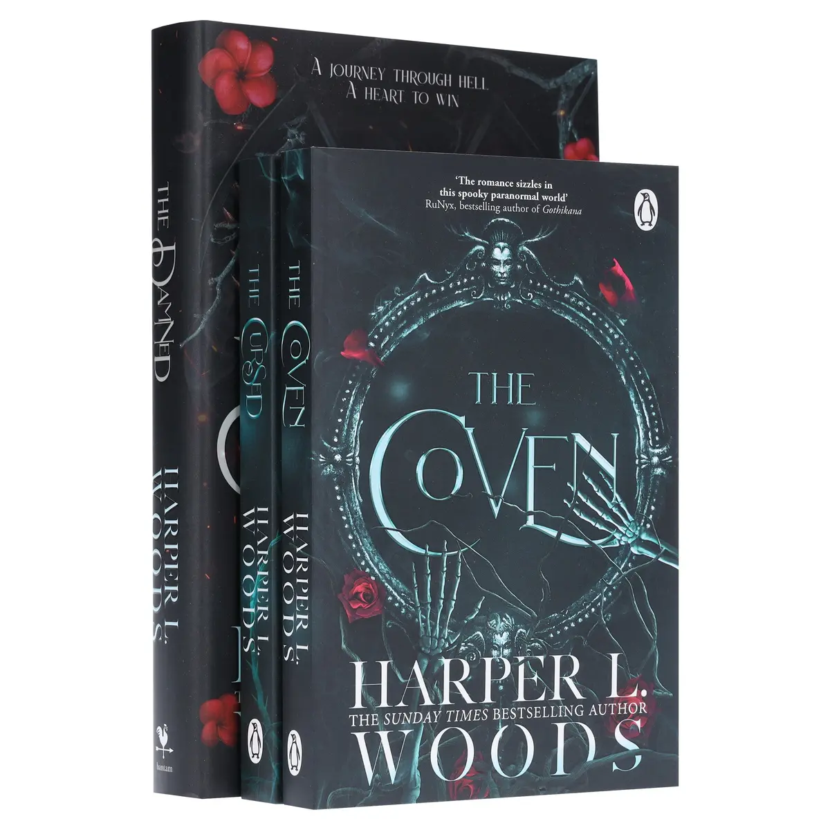 Coven Of Bones Series By Harper L. Woods 3 Books Collection Set - Fiction - Paperback/Hardback 1