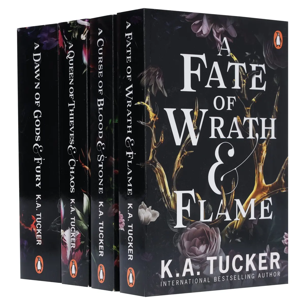Fate & Flame Series By K.A. Tucker 4 Books Collection Set - Fiction - Paperback 1
