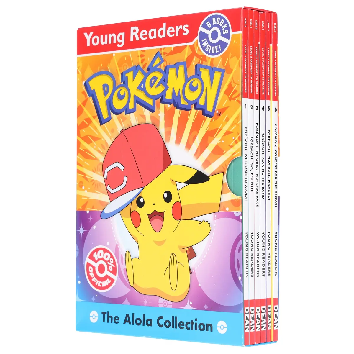 Pokémon: The Alola Collection Young Readers (Level 2) 6 Picture Books Box Set - Ages 4-8 - Paperback 1