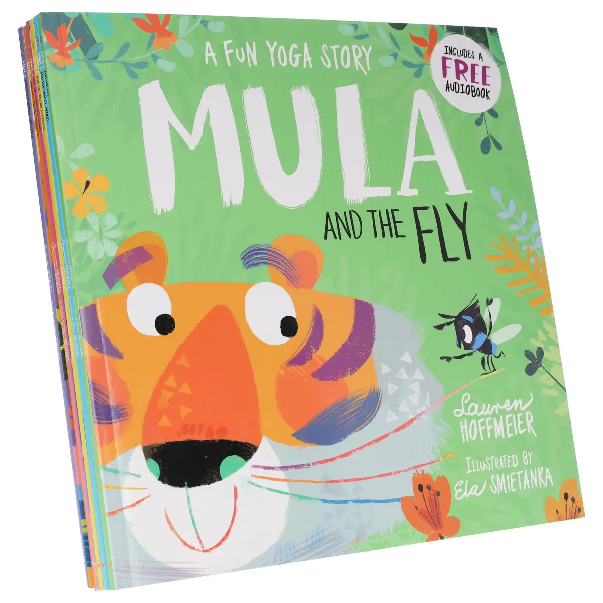 Mula And The Fly Animal Fun Yoga Stories 6 Picture Books Collection Set - Ages 3-6 - Paperback 1