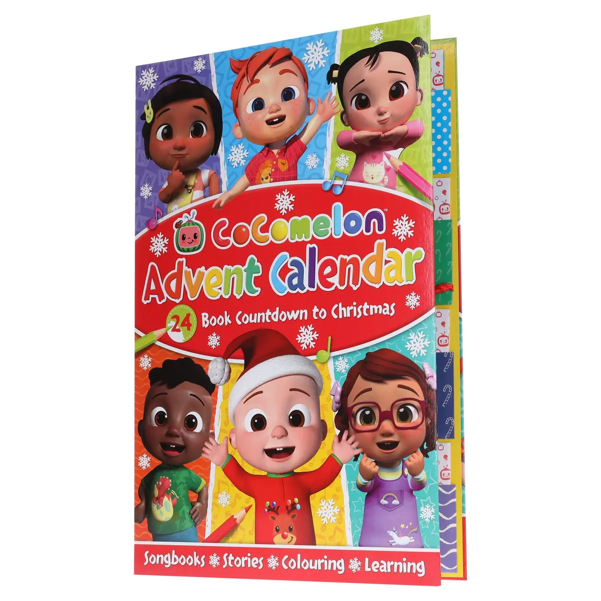 Cocomelon Advent Calendar: 24 Book Countdown To Christmas By Igloo - Ages 2-5 - Paperback 1