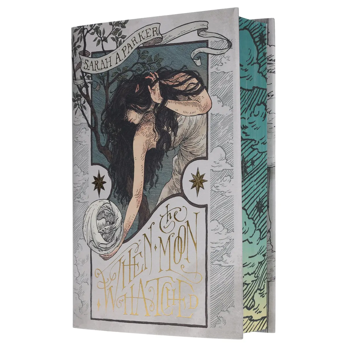 When The Moon Hatched Deluxe Collector's Edition By Sarah A. Parker (The Moonfall Series, Book 1) - Fiction - Hardback 1