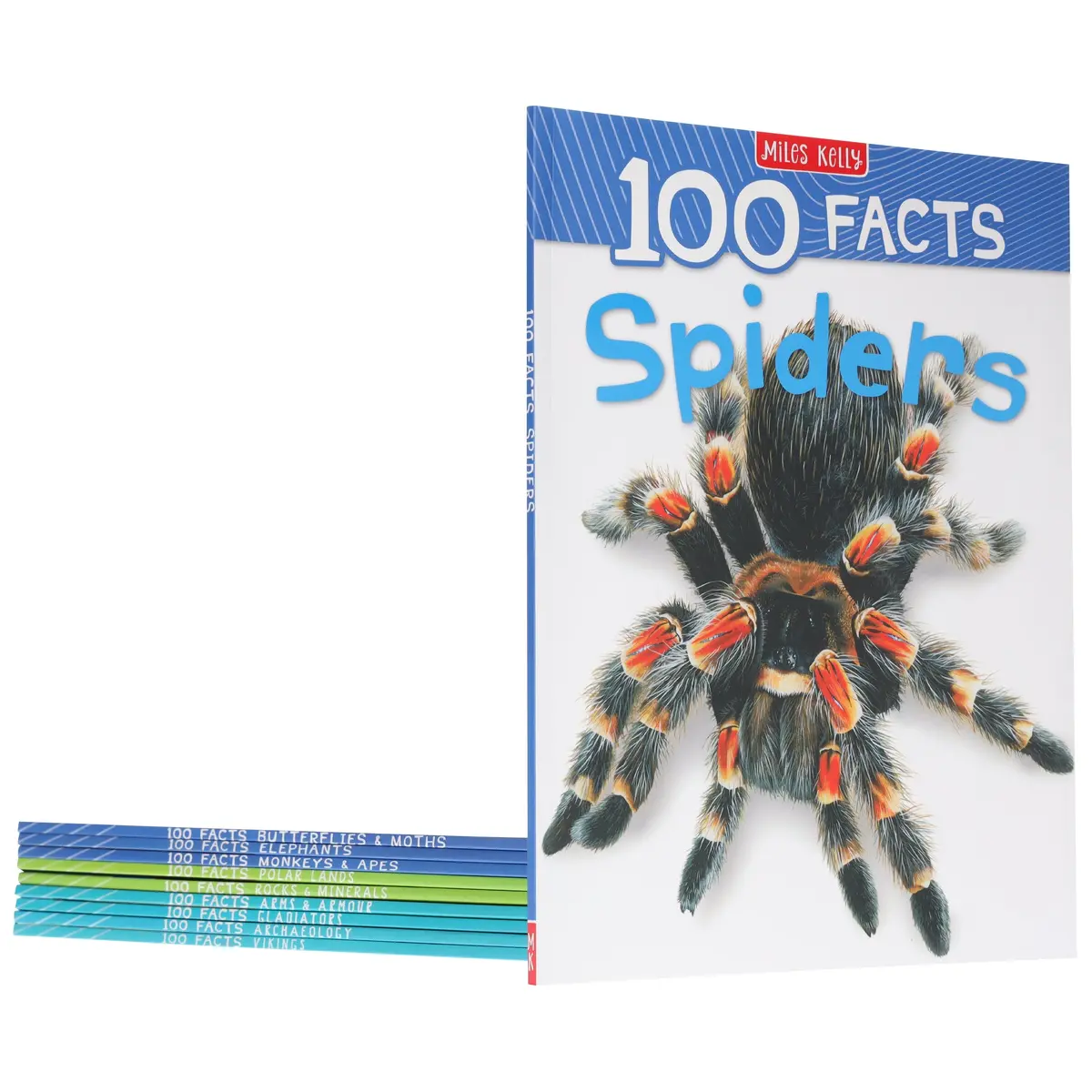 100 Facts Series By Steve Parker & Others 10 Books Collection Set - Ages 7+ - Paperback 1