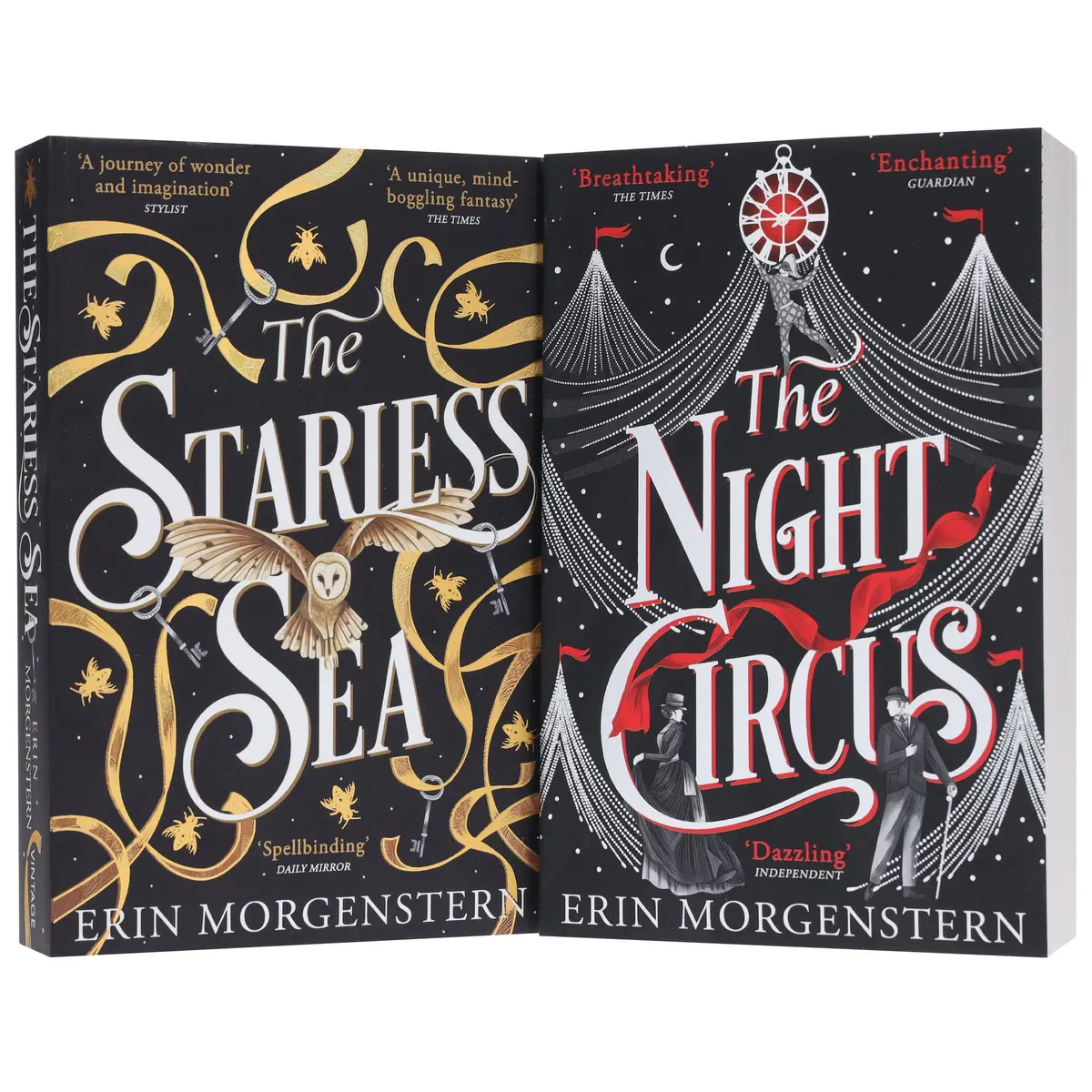 Erin Morgenstern Collection (The Night Circus & The Starless Sea) 2 Books Set - Fiction - Paperback 1