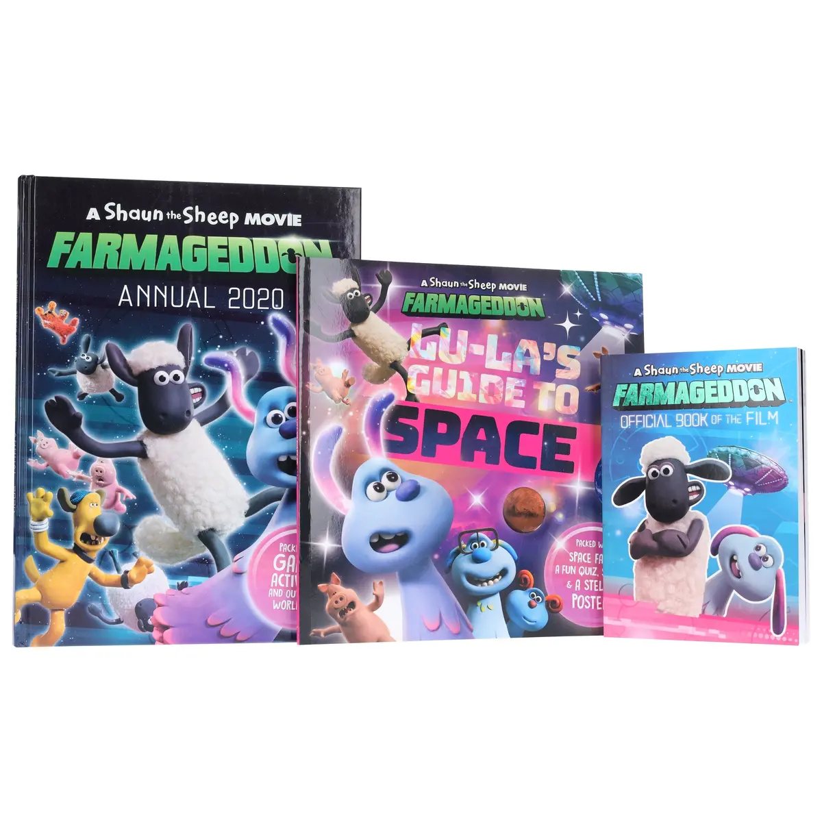 An Official Shaun The Sheep Movie: Farmageddon 3 Books Collection By Sweet Cherry Publishing - Ages 6-9 - Paperback 1