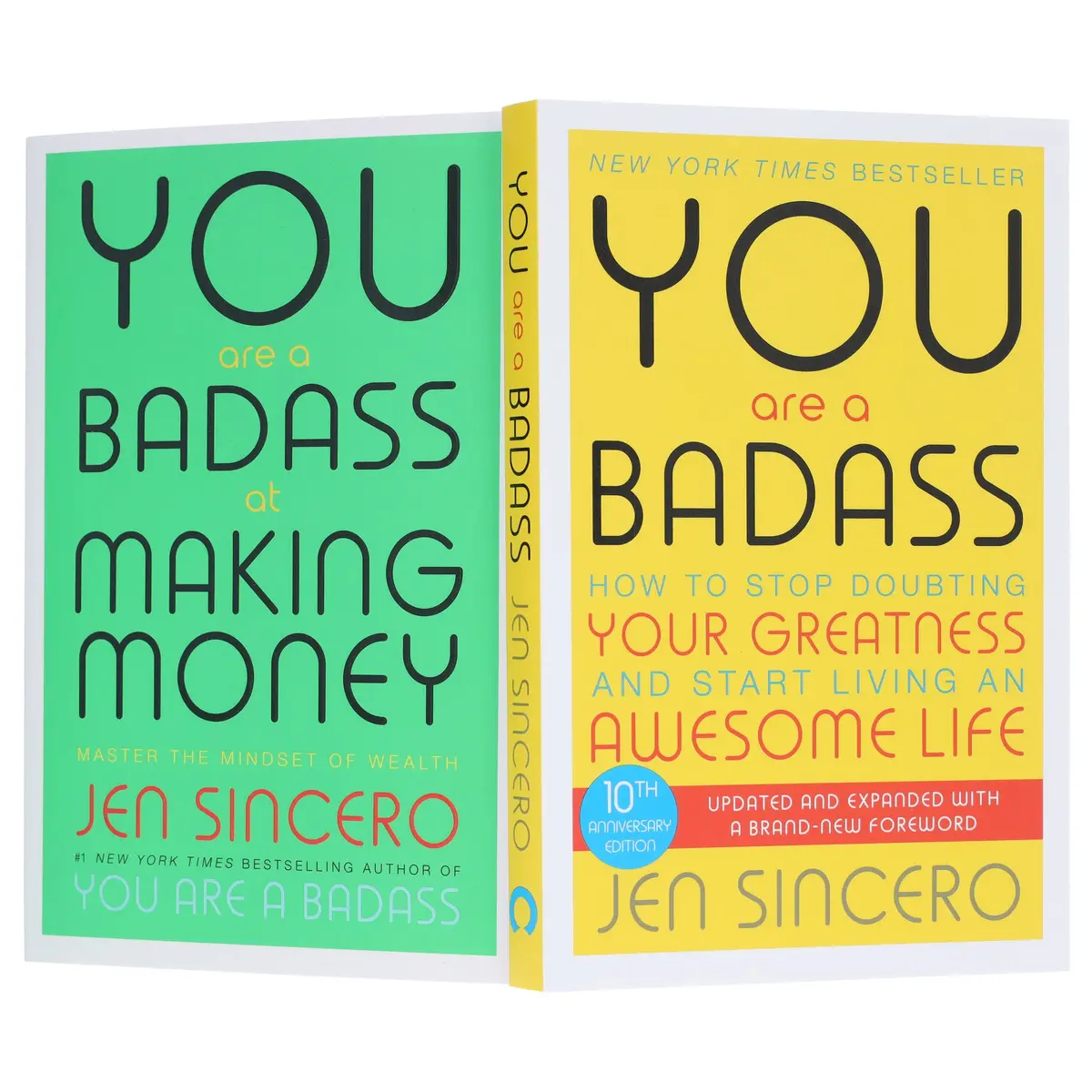 You Are A Badass Series By Jen Sincero 2 Books Collection Set - Non Fiction - Paperback 1