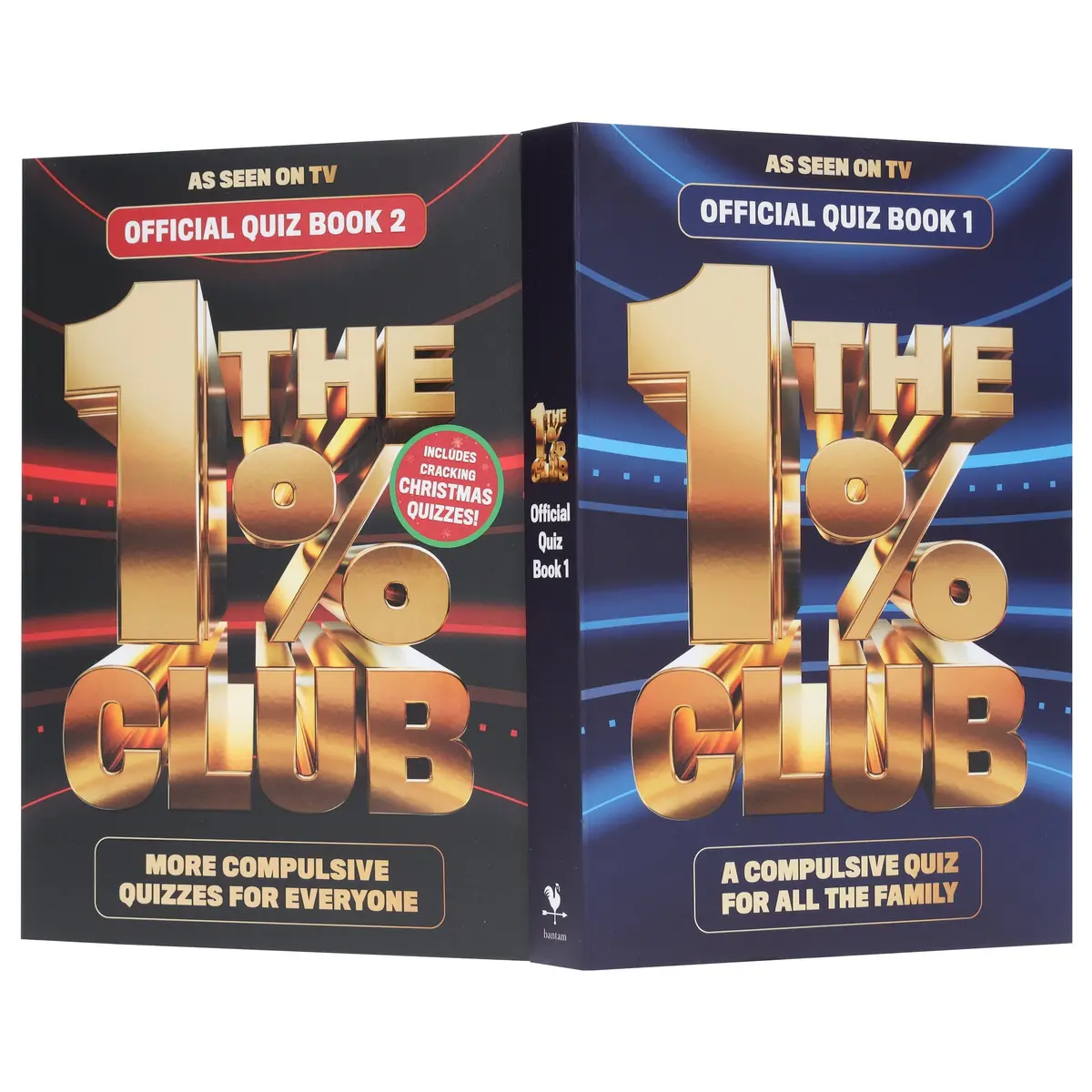 The 1% Club Official Quiz (Book 1&2) By Bbc Studios 2 Books Collection Set - Non Fiction - Paperback 1