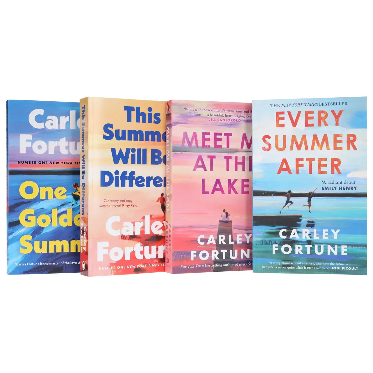 Carley Fortune Novels One Golden Summer, Meet Me At The Lake & More: 4 Books Collection Set - Fiction - Paperback 1