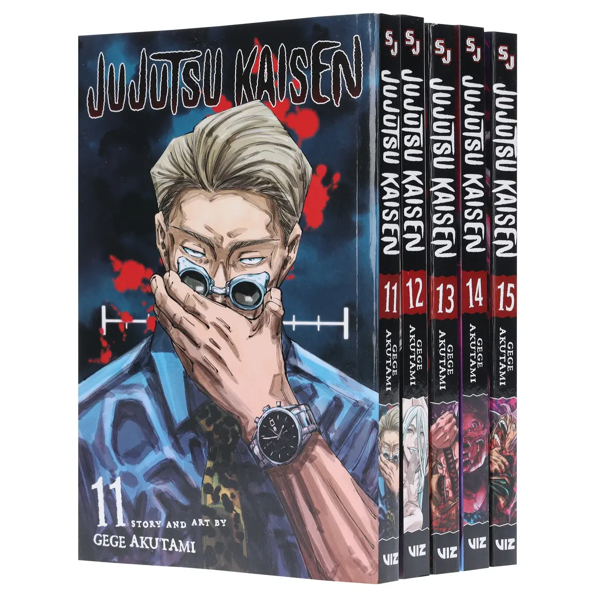 Jujutsu Kaisen Series (Book 11-15) By Gege Akutami 5 Books Collection Manga Set - Ages 16+ - Paperback 1