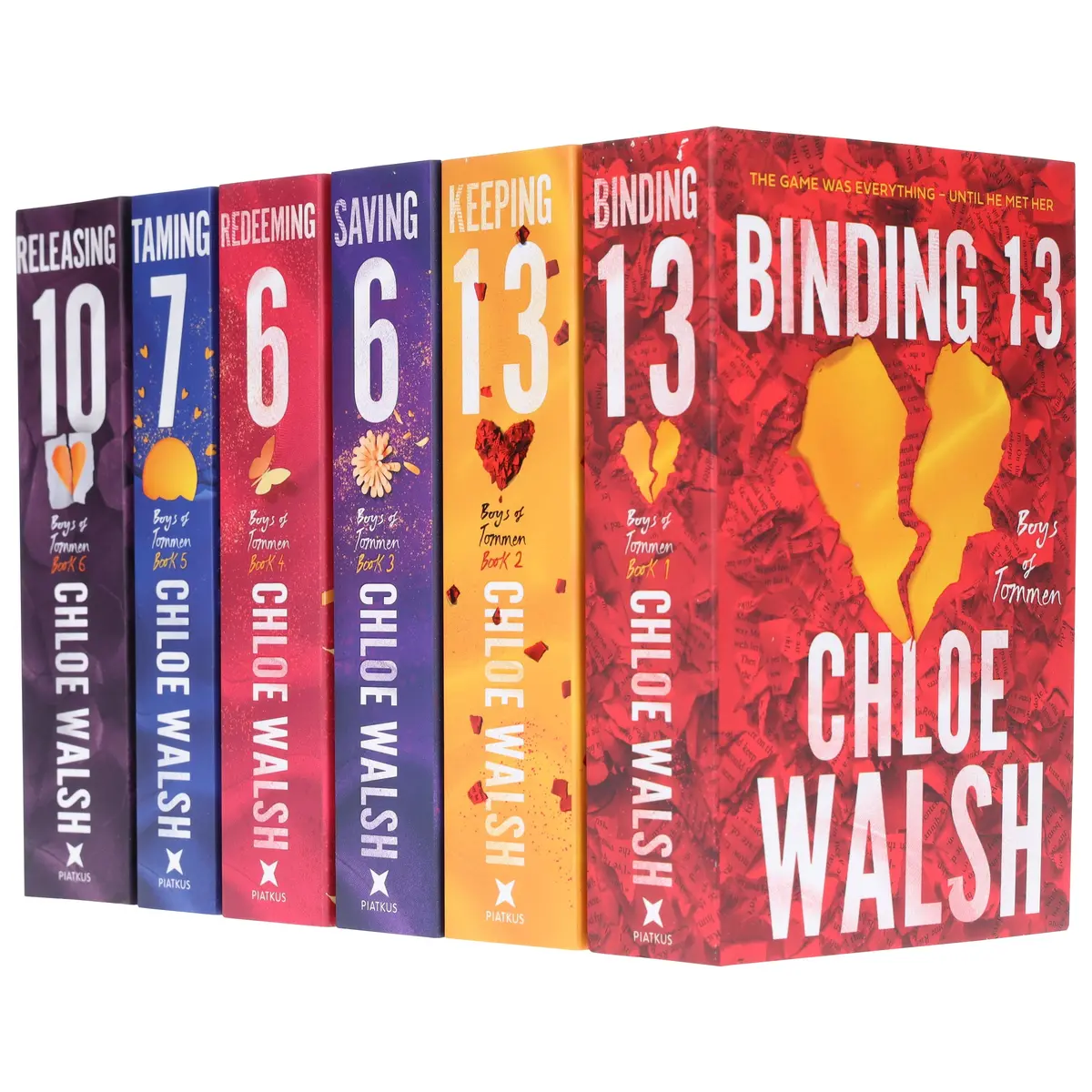 Boys Of Tommen Series By Chloe Walsh 6 Books Collection Set - Fiction - Paperback 1