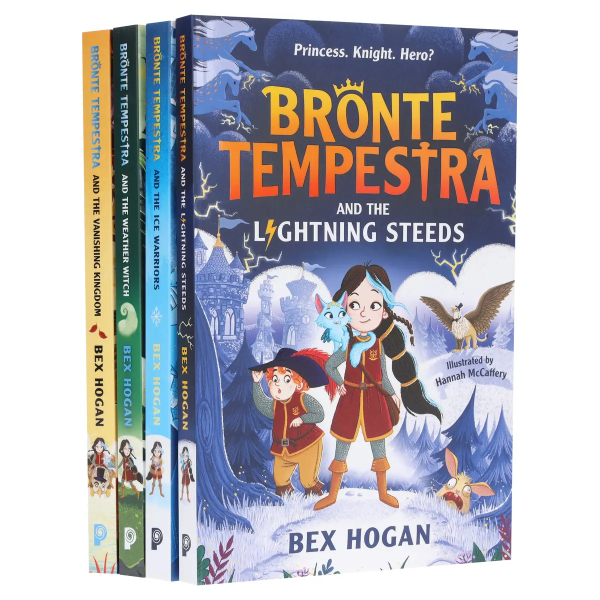 Bronte Tempestra Series By Bex Hogan Illustrated 4 Books Collection Set - Ages 7-12 - Paperback 1