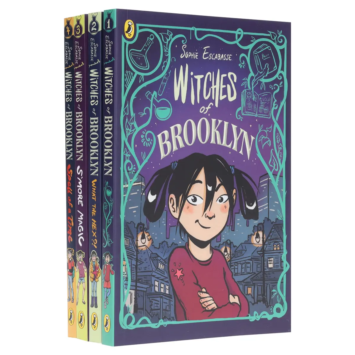 Witches Of Brooklyn Graphic Novel Series By Sophie Escabasse 4 Books Collection Set - Ages 7-14 - Paperback 1