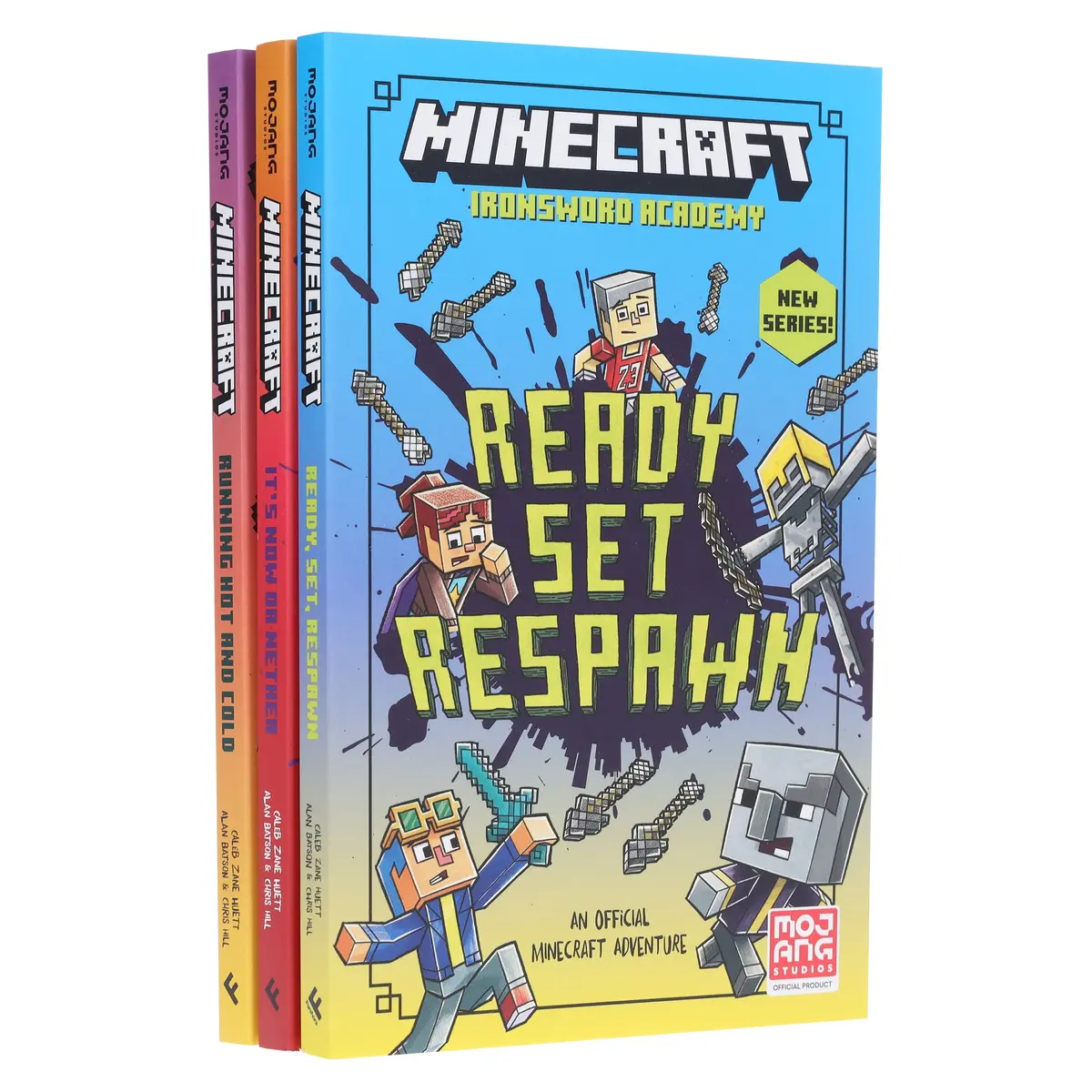Minecraft Ironsword Academy Series By Mojang Ab 3 Books Collection Set - Ages 6-9 - Paperback 1