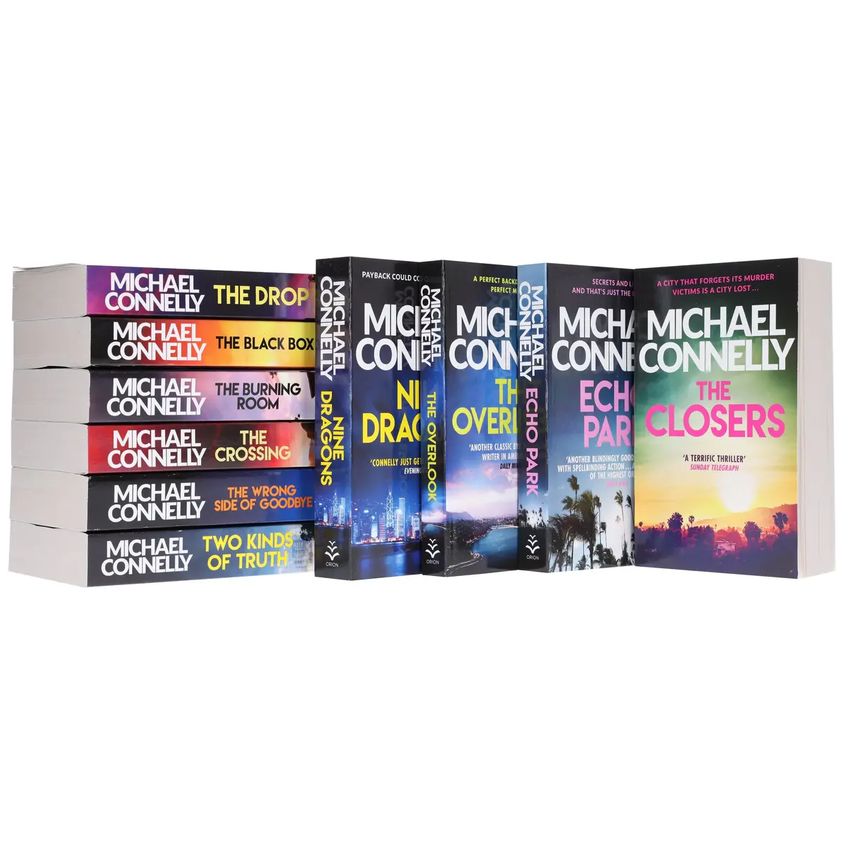 Harry Bosch By Michael Connelly: Books 11-20 Collection Set - Fiction - Paperback 1