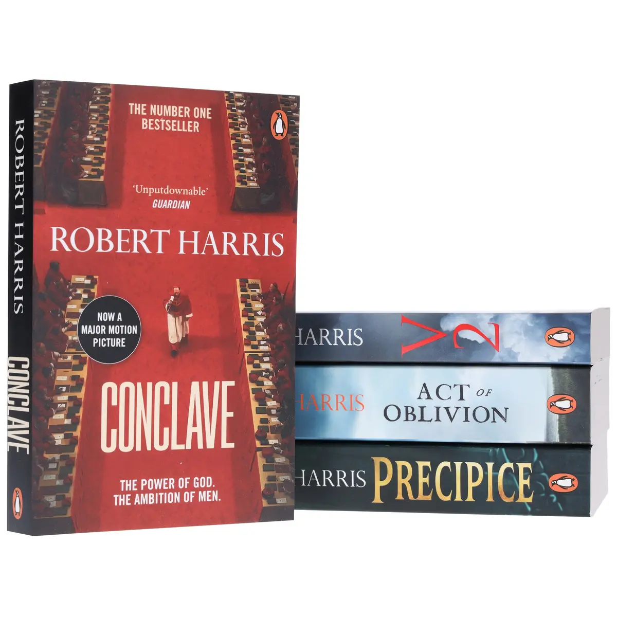Robert Harris Collection (Conclave,V2, Act Of Oblivion & Precipice) 4 Books Set - Fiction - Paperback 1