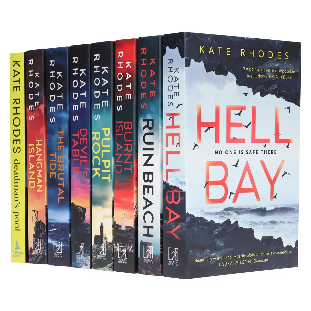 Isles Of Scilly Mysteries By Kate Rhodes 8 Books Collection Set - Fiction - Paperback 1