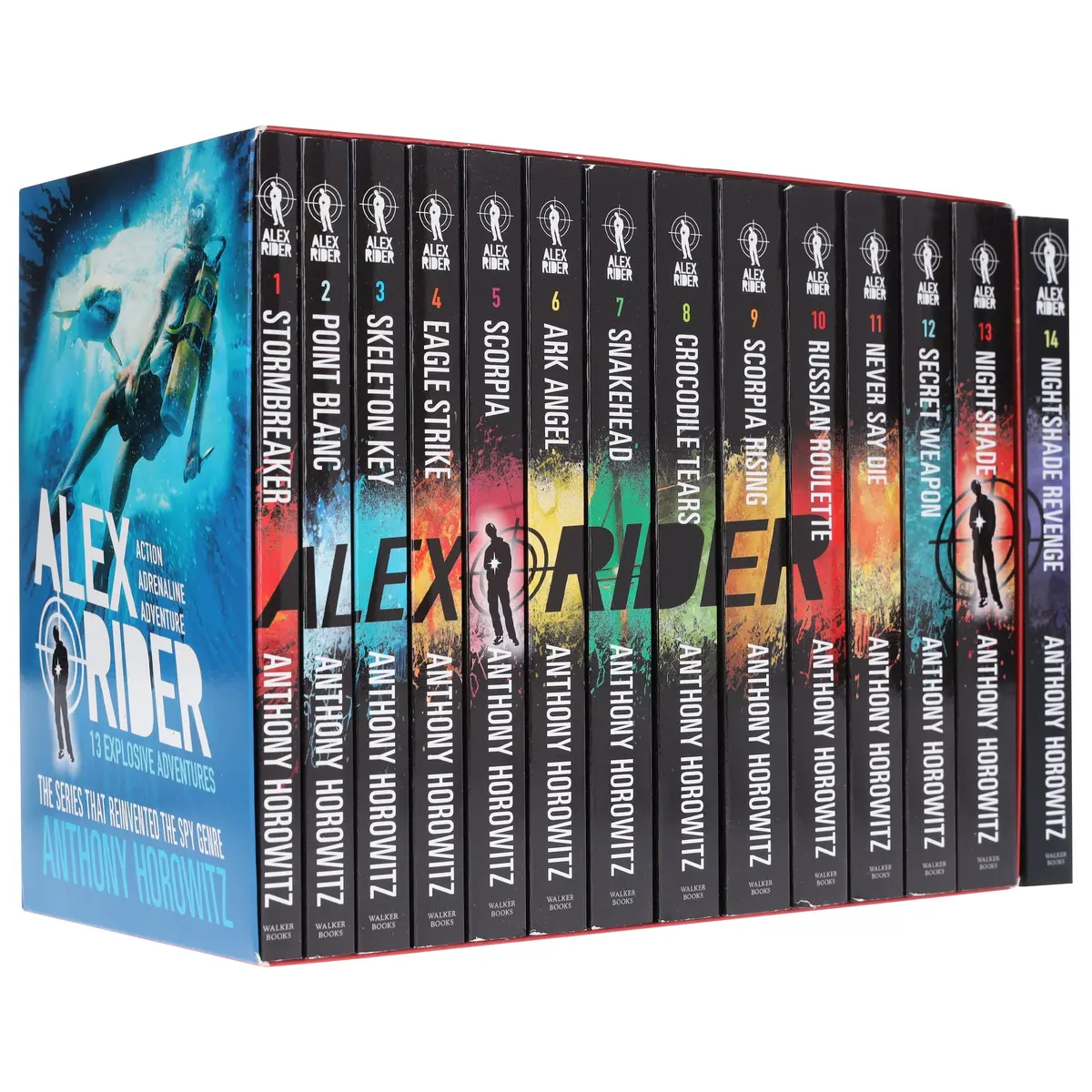 Alex Rider The Complete Missions By Anthony Horowitz: 14 Books Collection Set - Ages 9-14 - Paperback 1
