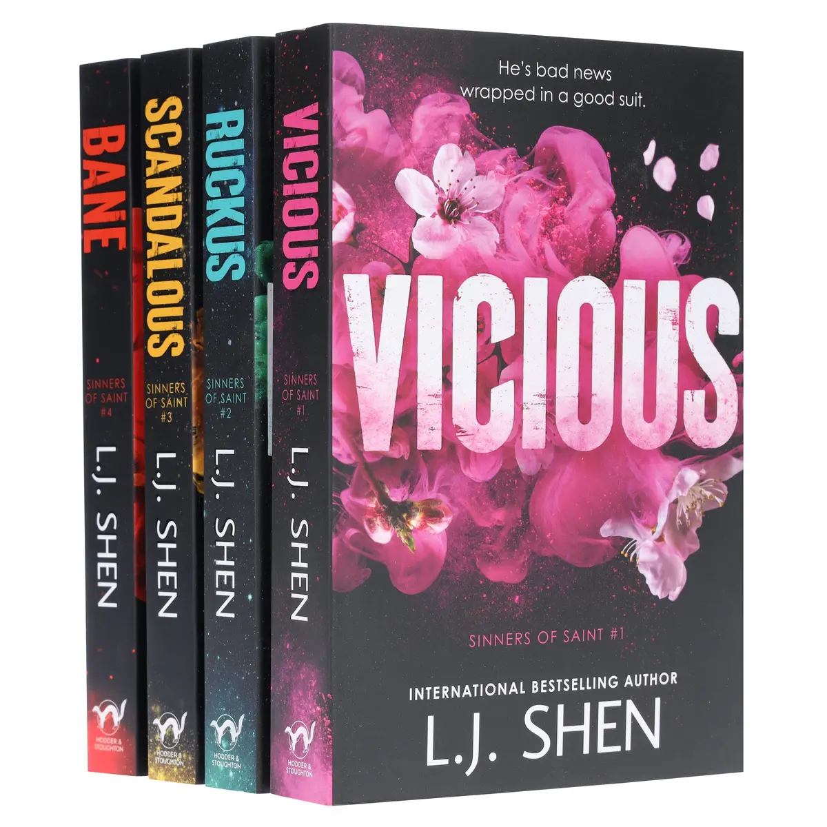Sinners Of Saint Series By L.J. Shen 4 Books Collection Set - Fiction - Paperback 1